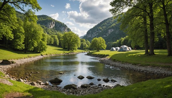 Top campings au bord des rivières dans le pays basque